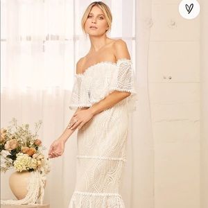 White Maxi Dress - Bridal Inspired